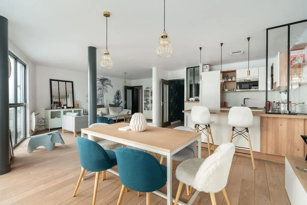 Apartmán Charmant Appartement Montmartre Paříž Francie